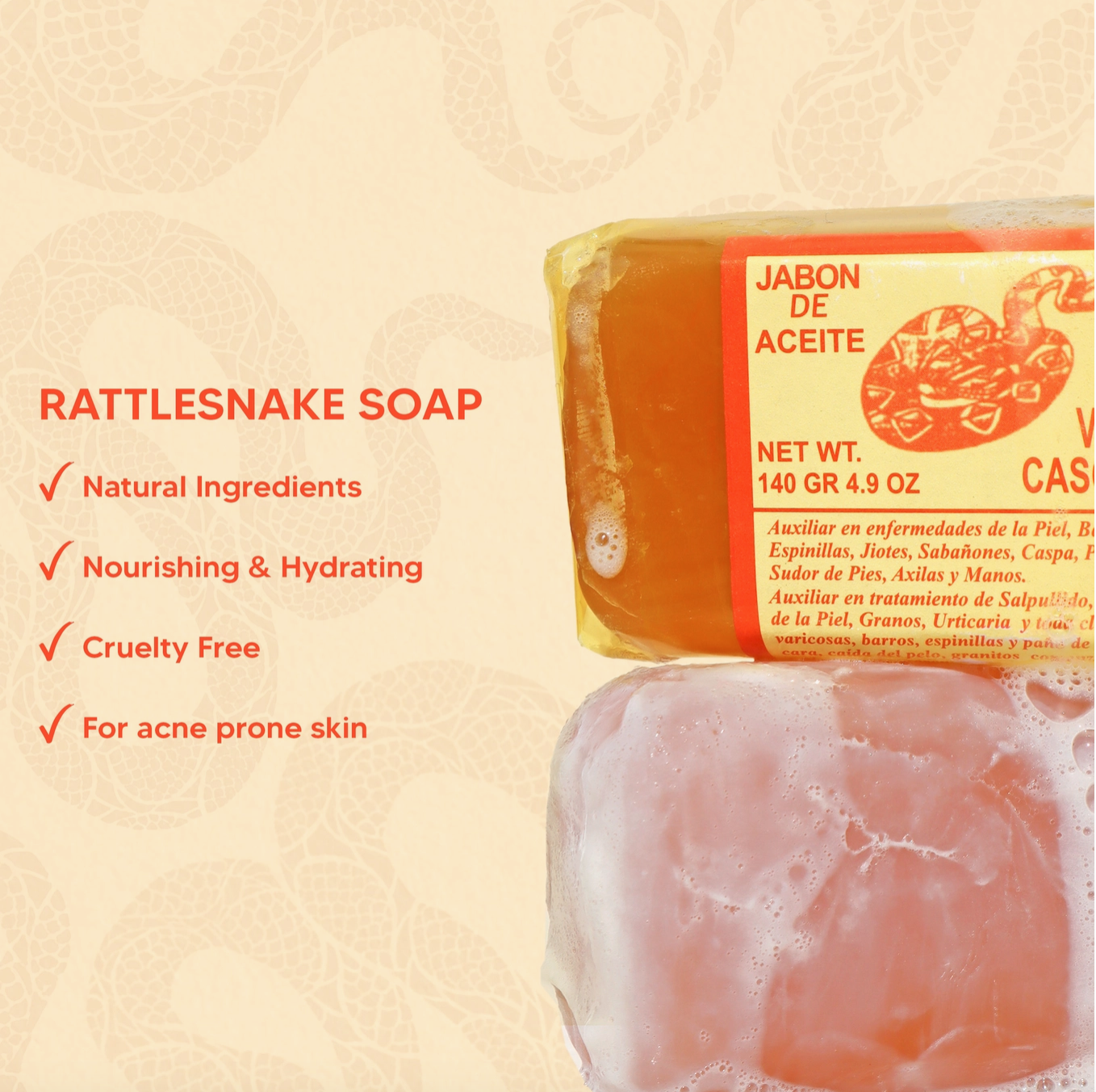 Jabón de Aceite Víborá de Cascabel (Mexico)